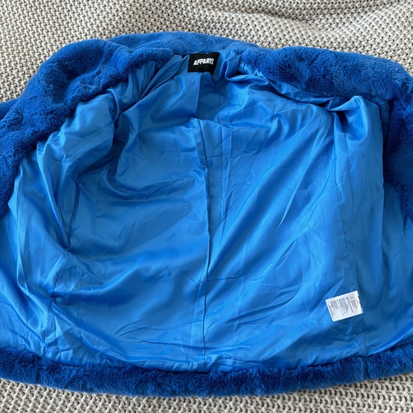 Apparis Stella Faux Fur Coat - Picture 4 of 7